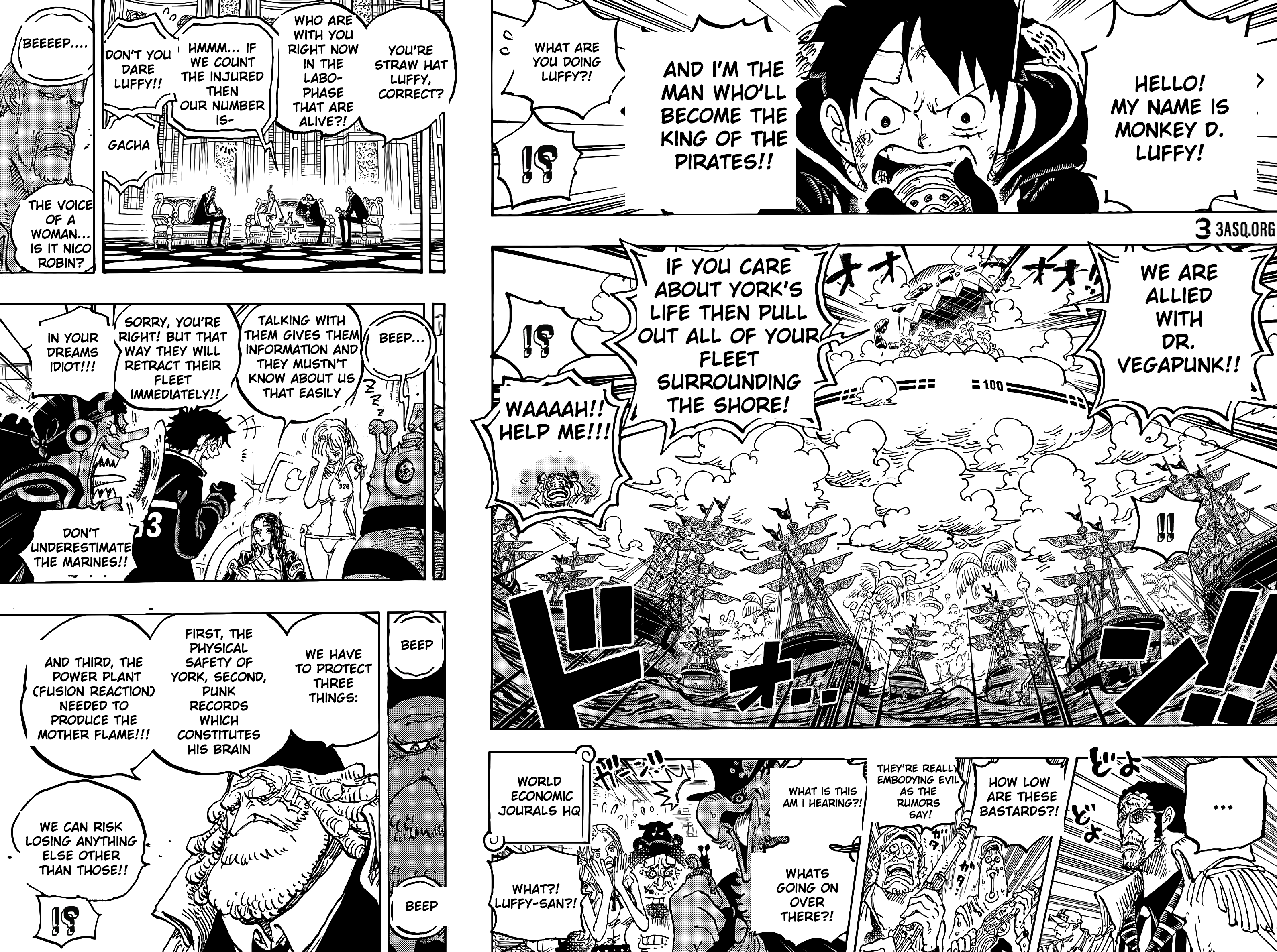 One Piece Tập 1090 trang 3