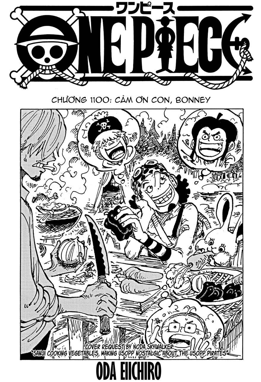 One Piece Tập 1100 trang 2