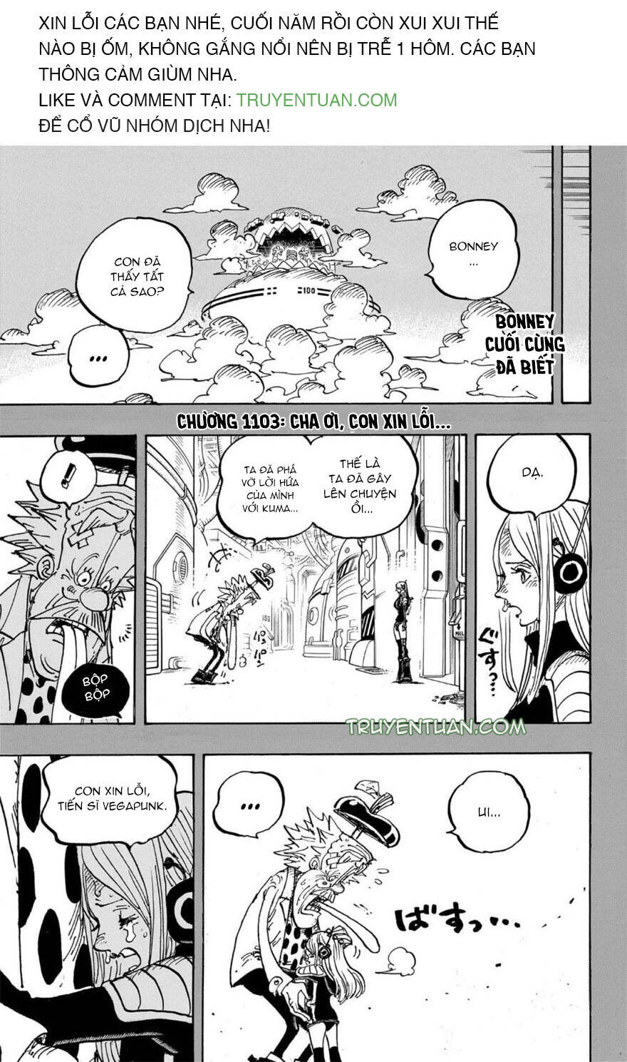 One Piece Tập 1103 trang 5