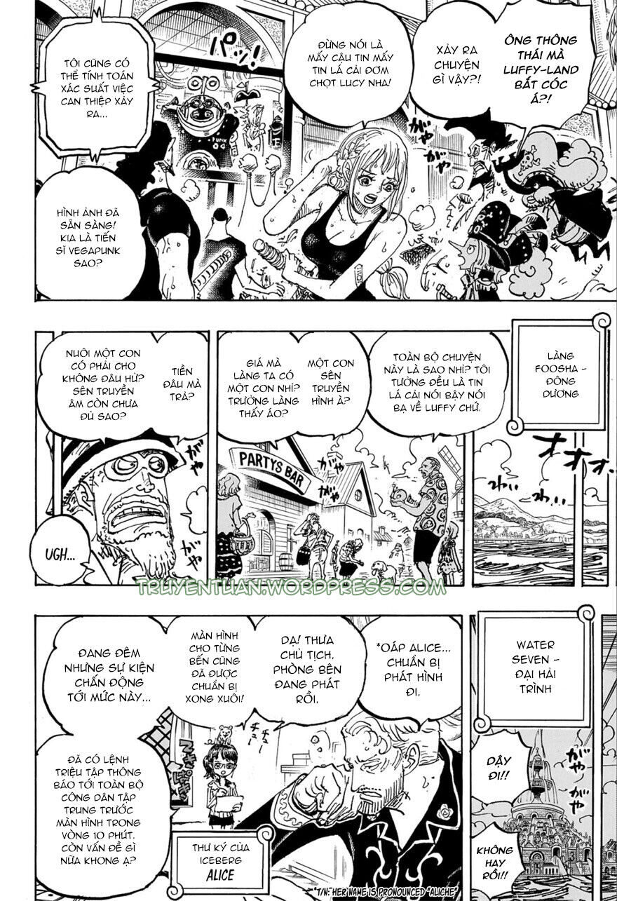 One Piece Tập 1109 trang 6