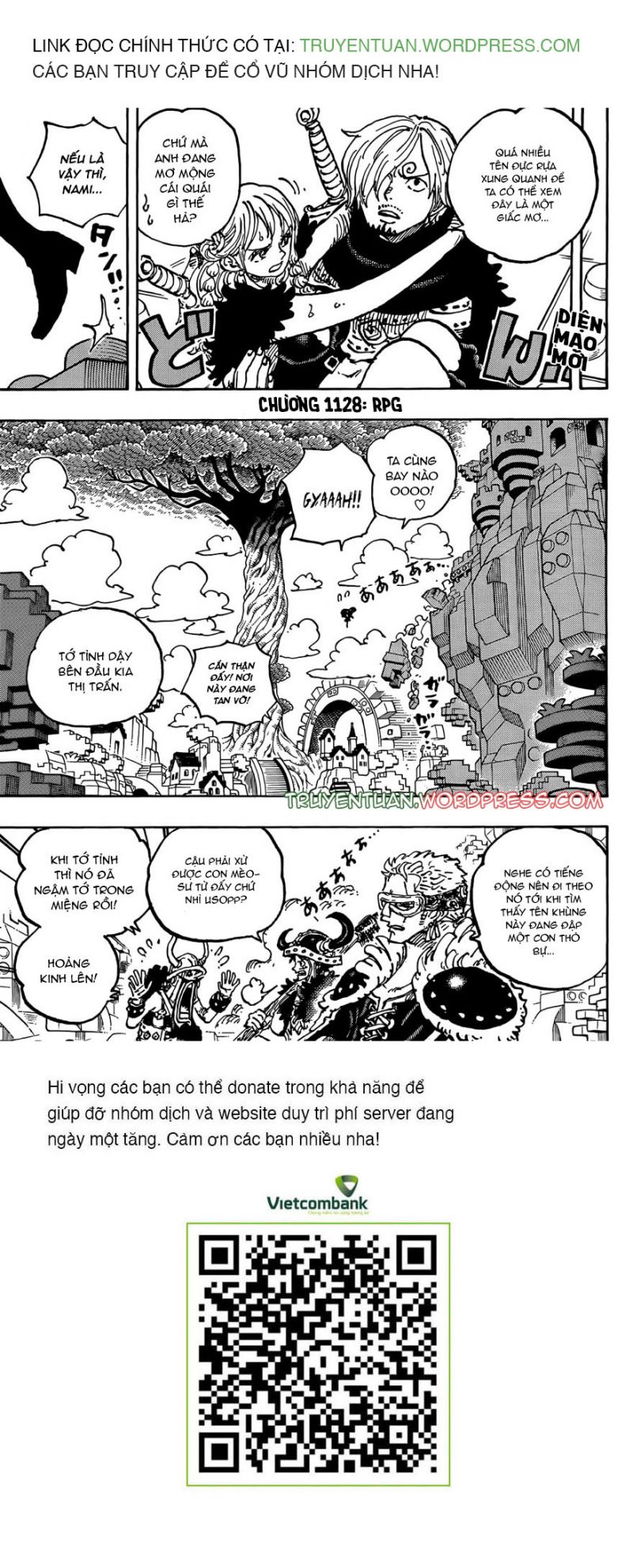 One Piece Tập 1128 trang 3
