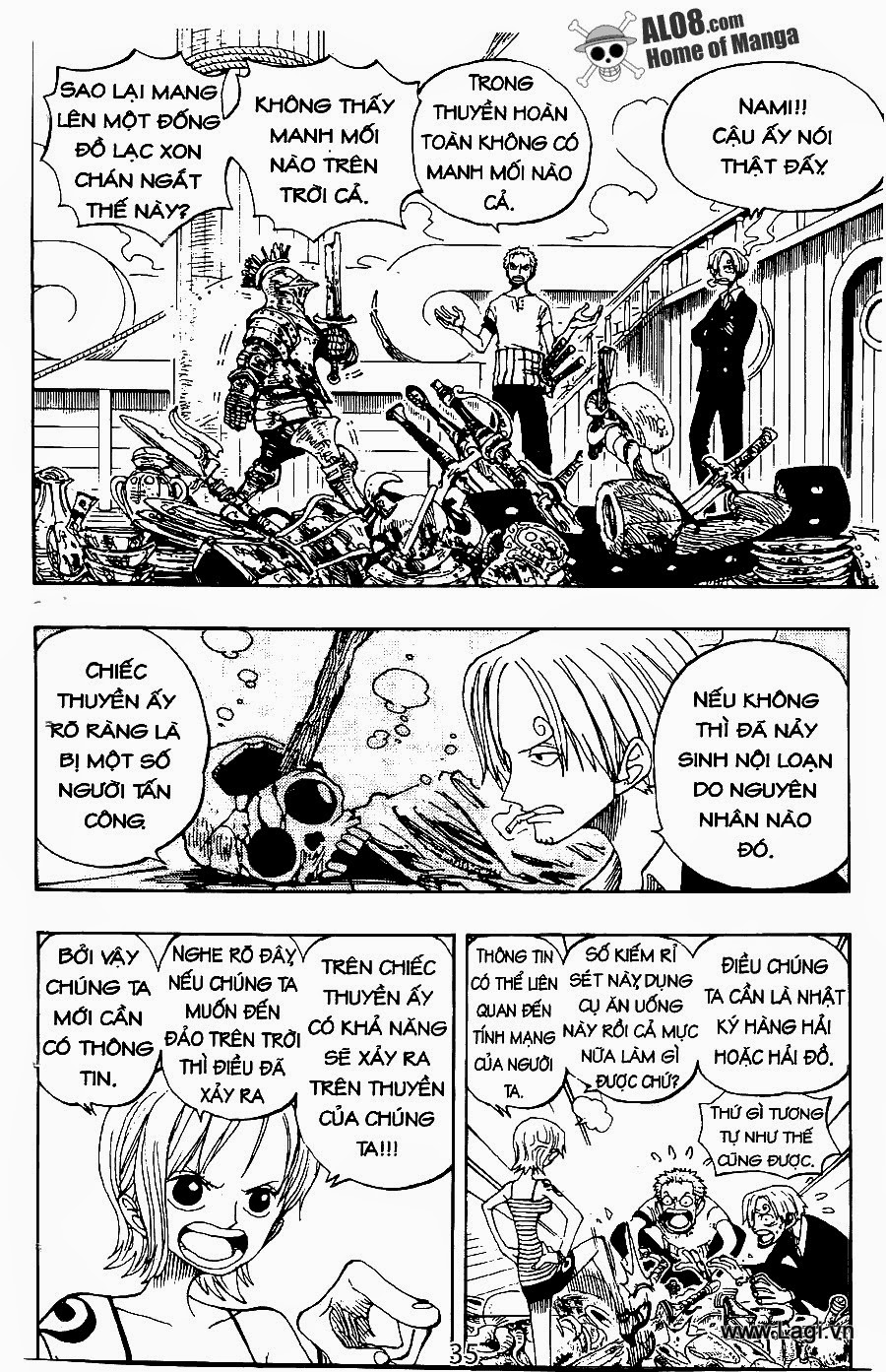 One Piece Tập 222 trang 4