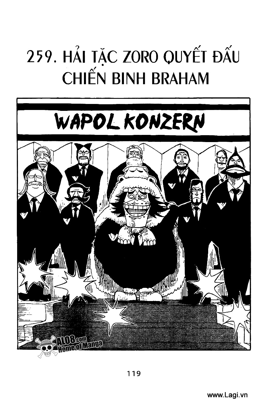 One Piece Tập 259 trang 2
