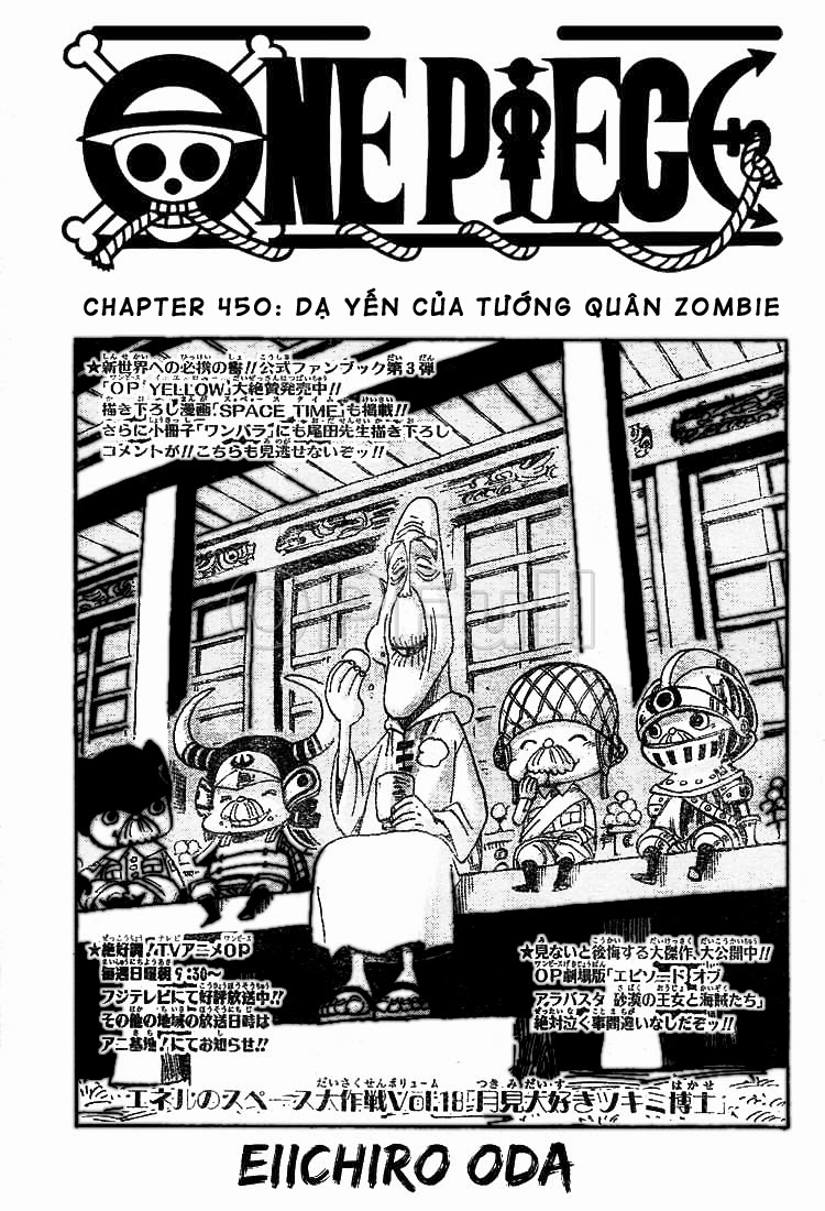 One Piece Tập 450 trang 4