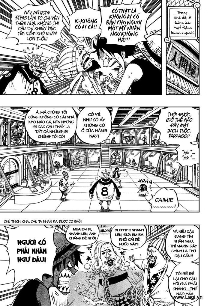 One Piece Tập 500 trang 8
