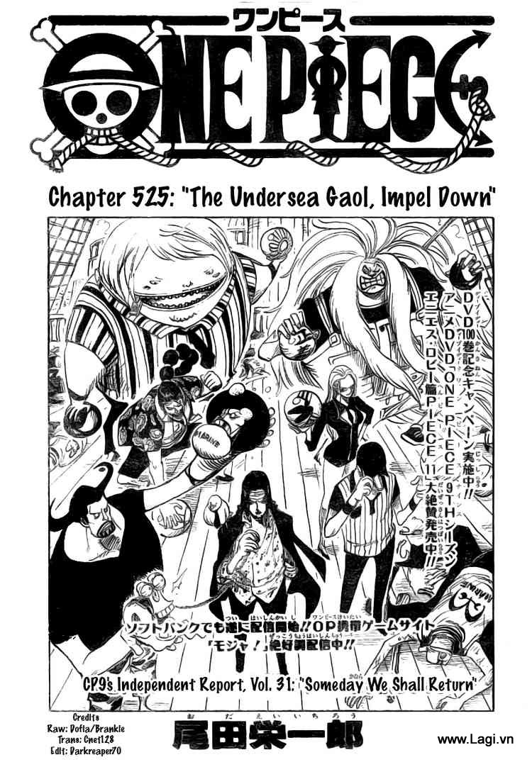 One Piece Tập 525 trang 2