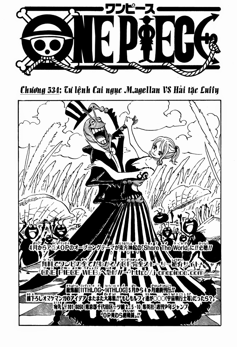 One Piece Tập 534 trang 3
