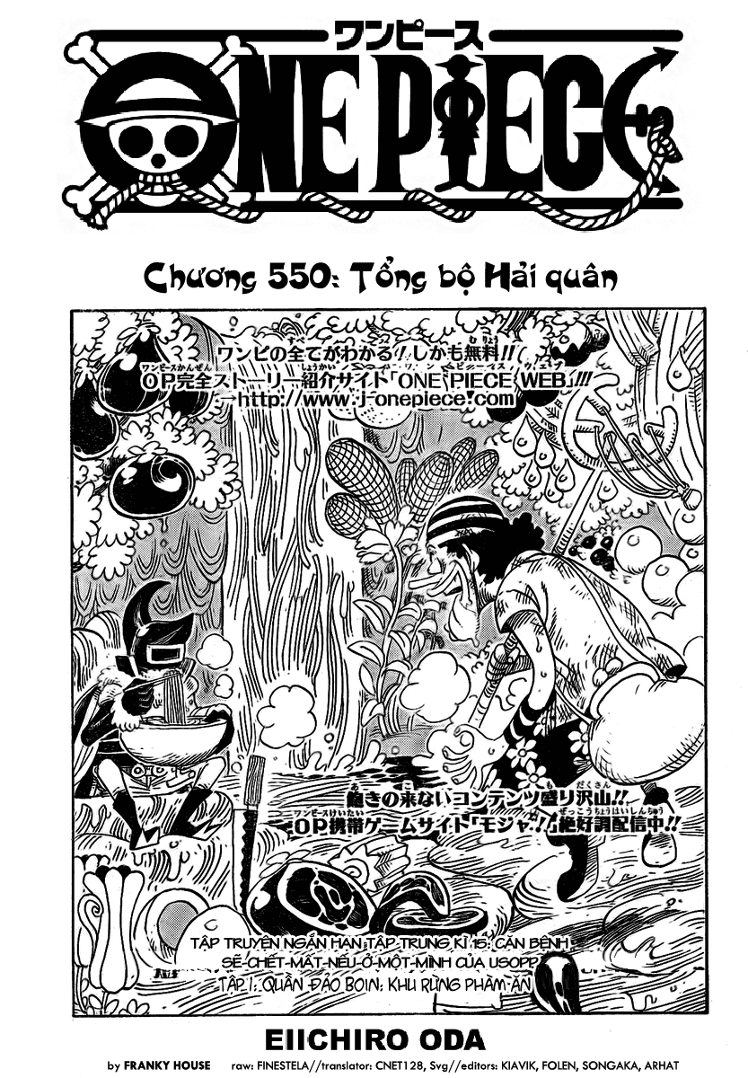 One Piece Tập 550 trang 2