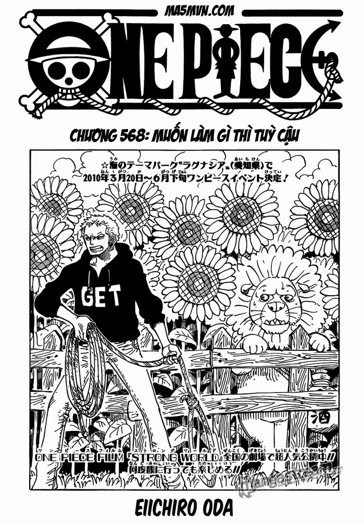 One Piece Tập 568 trang 3