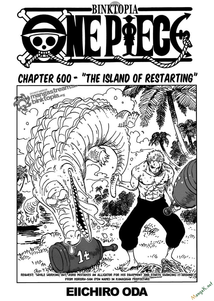 One Piece Tập 600 trang 2