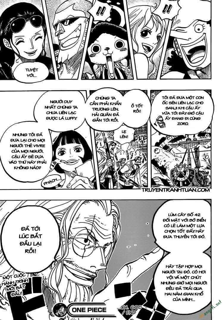 One Piece Tập 600 trang 19