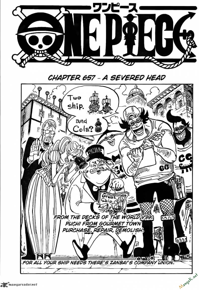 One Piece Tập 657 trang 2