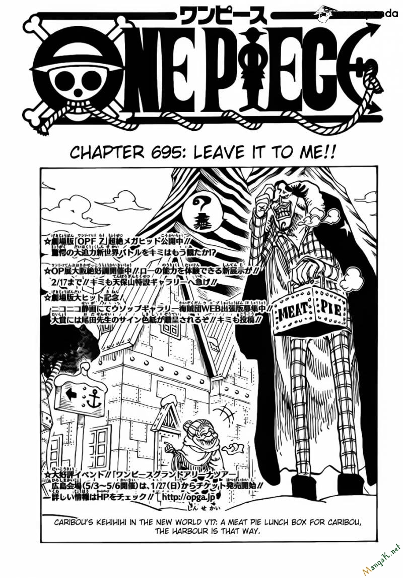 One Piece Tập 695 trang 3