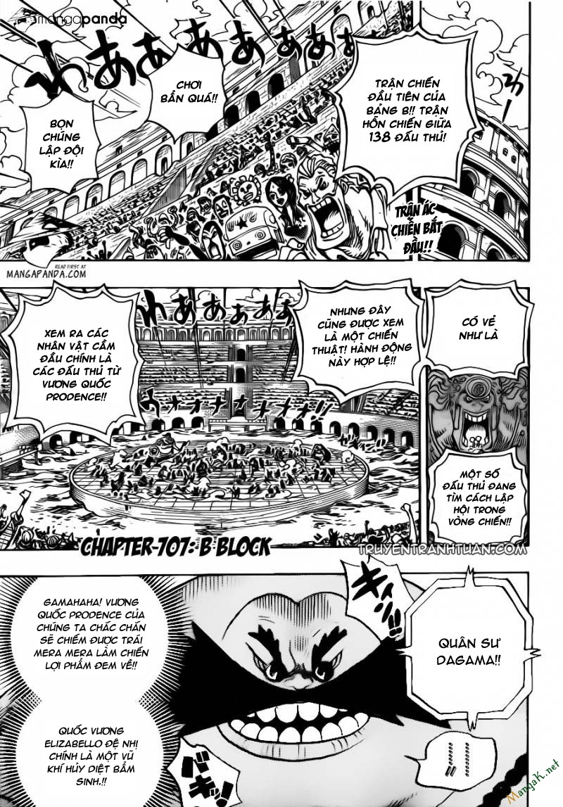 One Piece Tập 707 trang 3