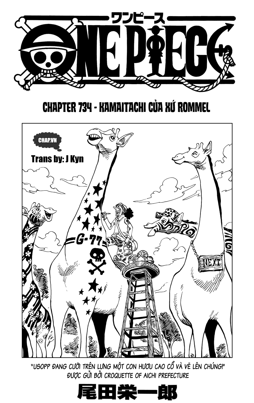 One Piece Tập 734 trang 2