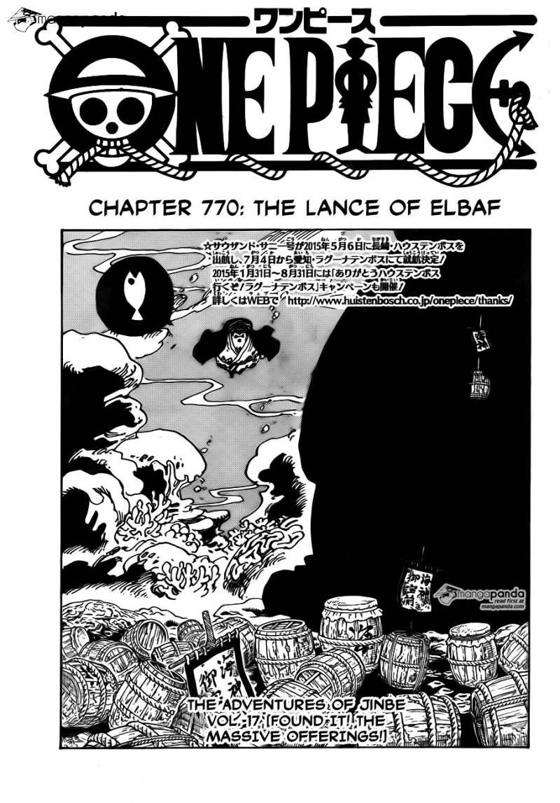One Piece Tập 770 trang 2