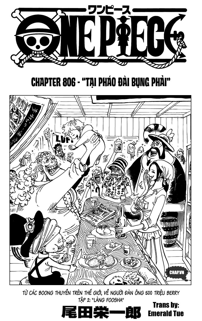 One Piece Tập 806 trang 2