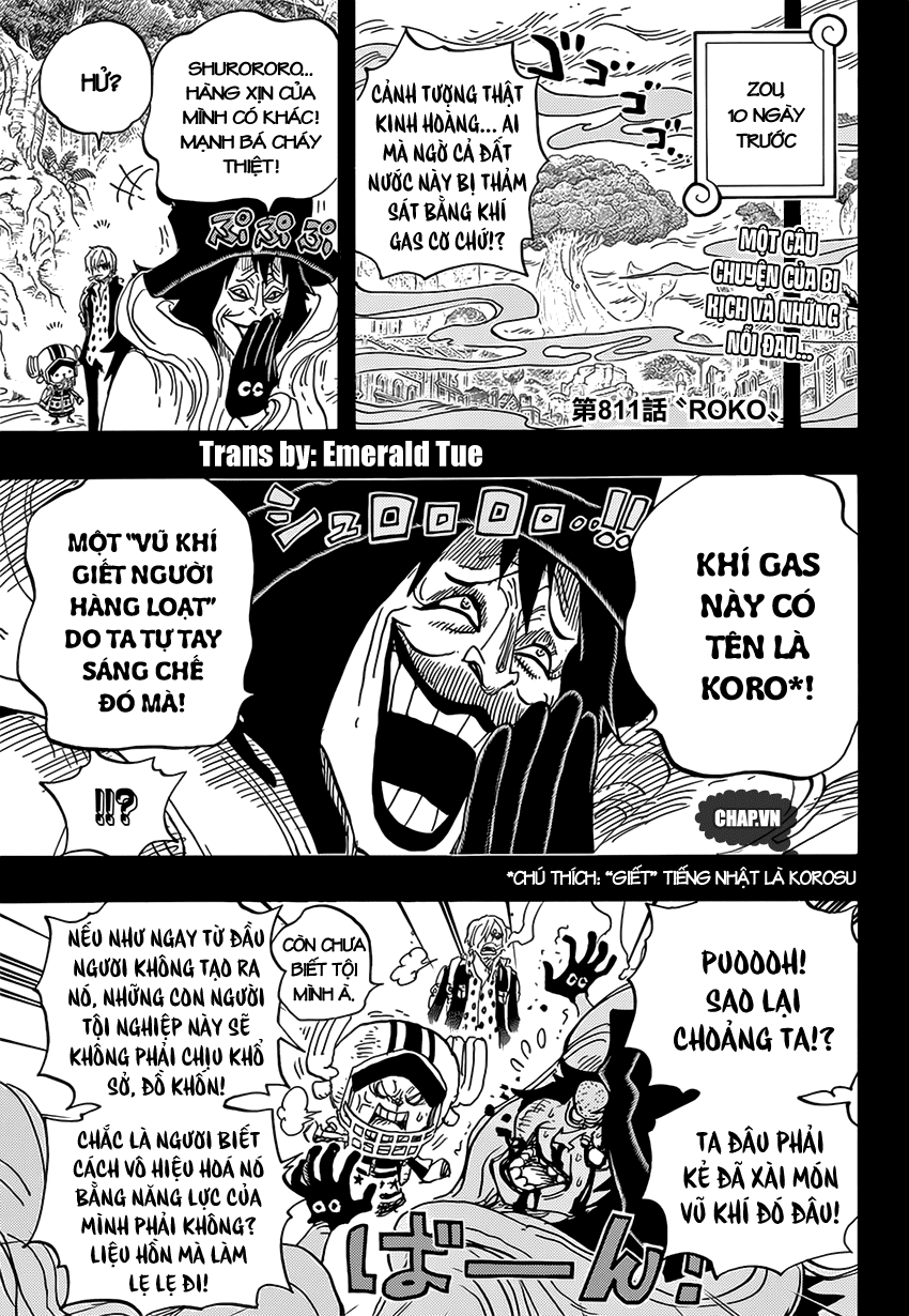 One Piece Tập 811 trang 3