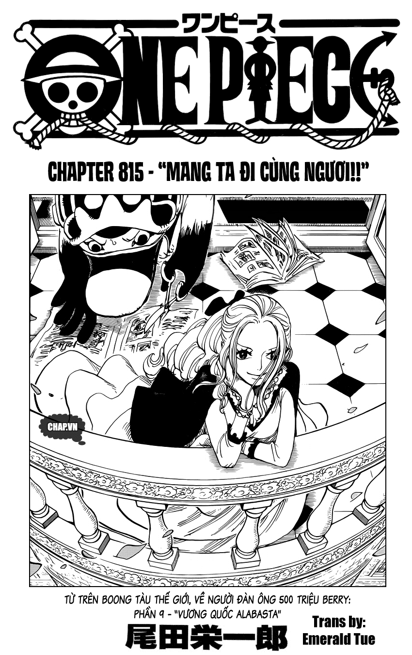 One Piece Tập 815 trang 2