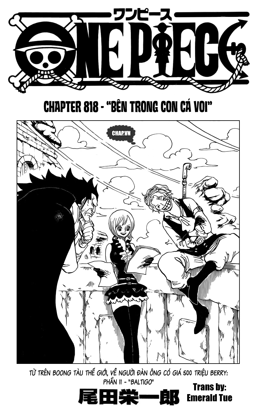 One Piece Tập 818 trang 2