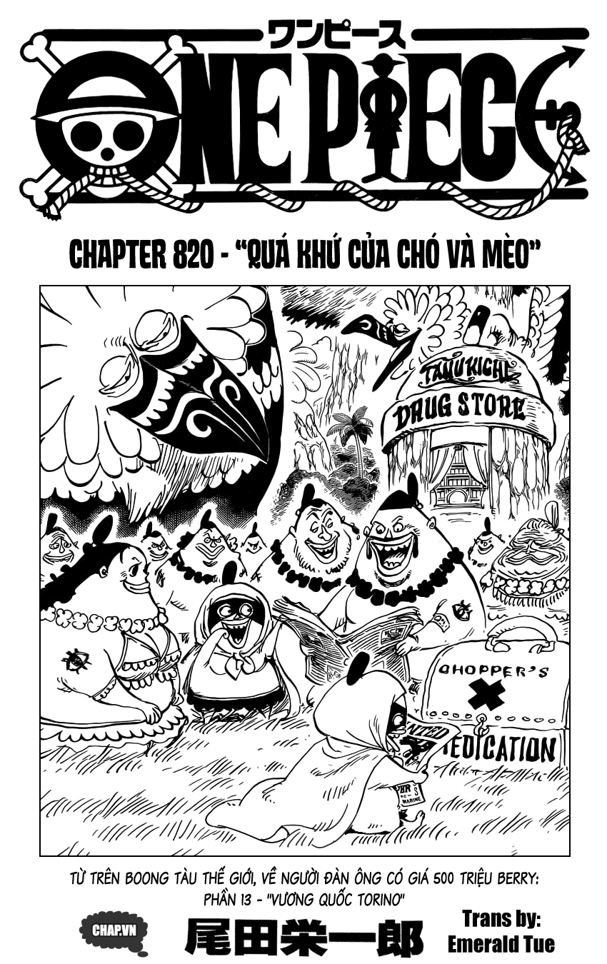 One Piece Tập 820 trang 2