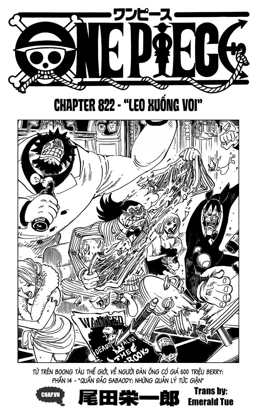 One Piece Tập 822 trang 2