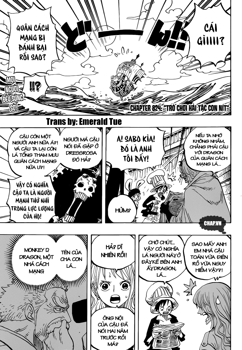 One Piece Tập 824 trang 3