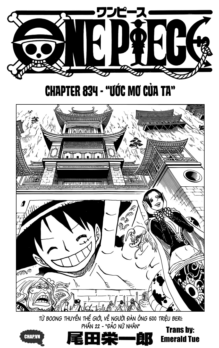 One Piece Tập 834 trang 2