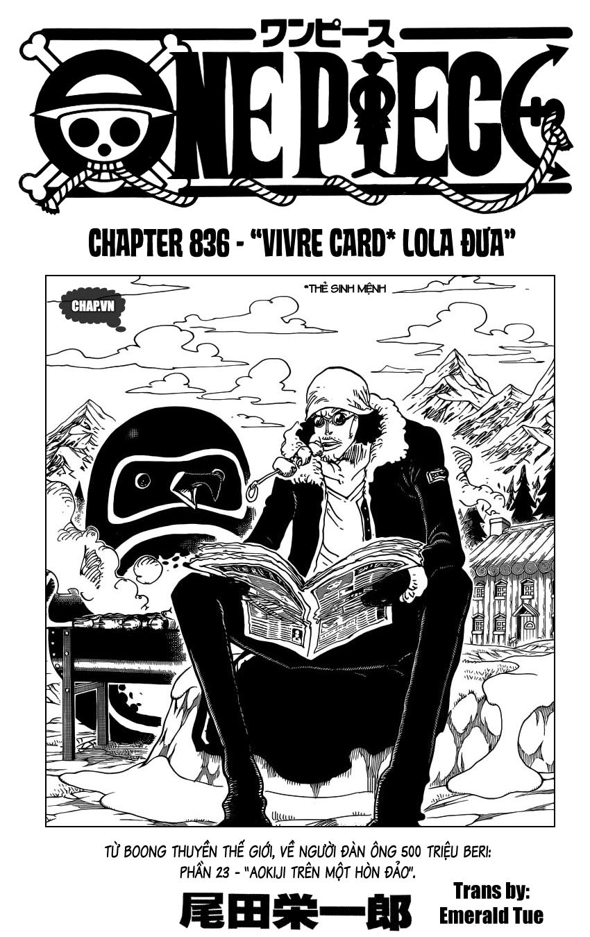 One Piece Tập 836 trang 2