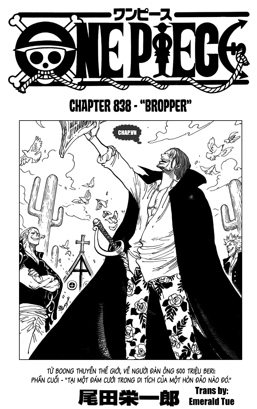 One Piece Tập 838 trang 2