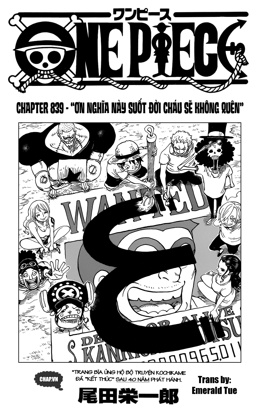 One Piece Tập 839 trang 2