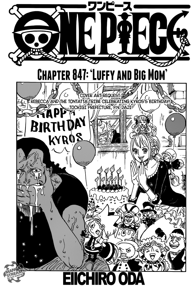 One Piece Tập 847 trang 2