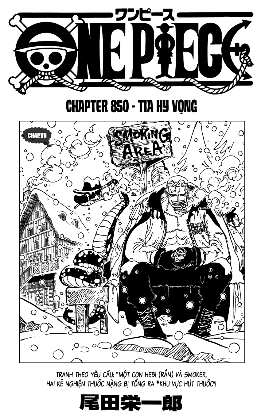 One Piece Tập 850 trang 3