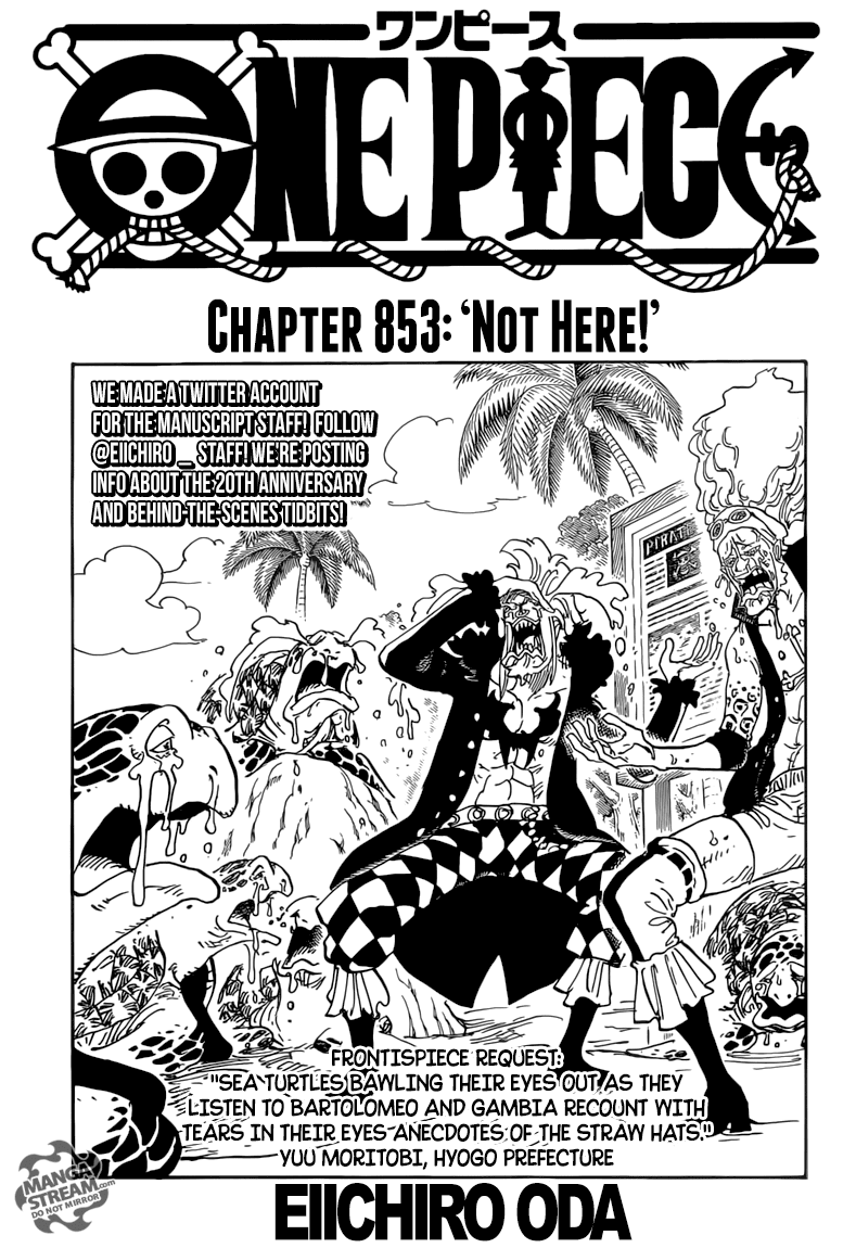 One Piece Tập 853 trang 2