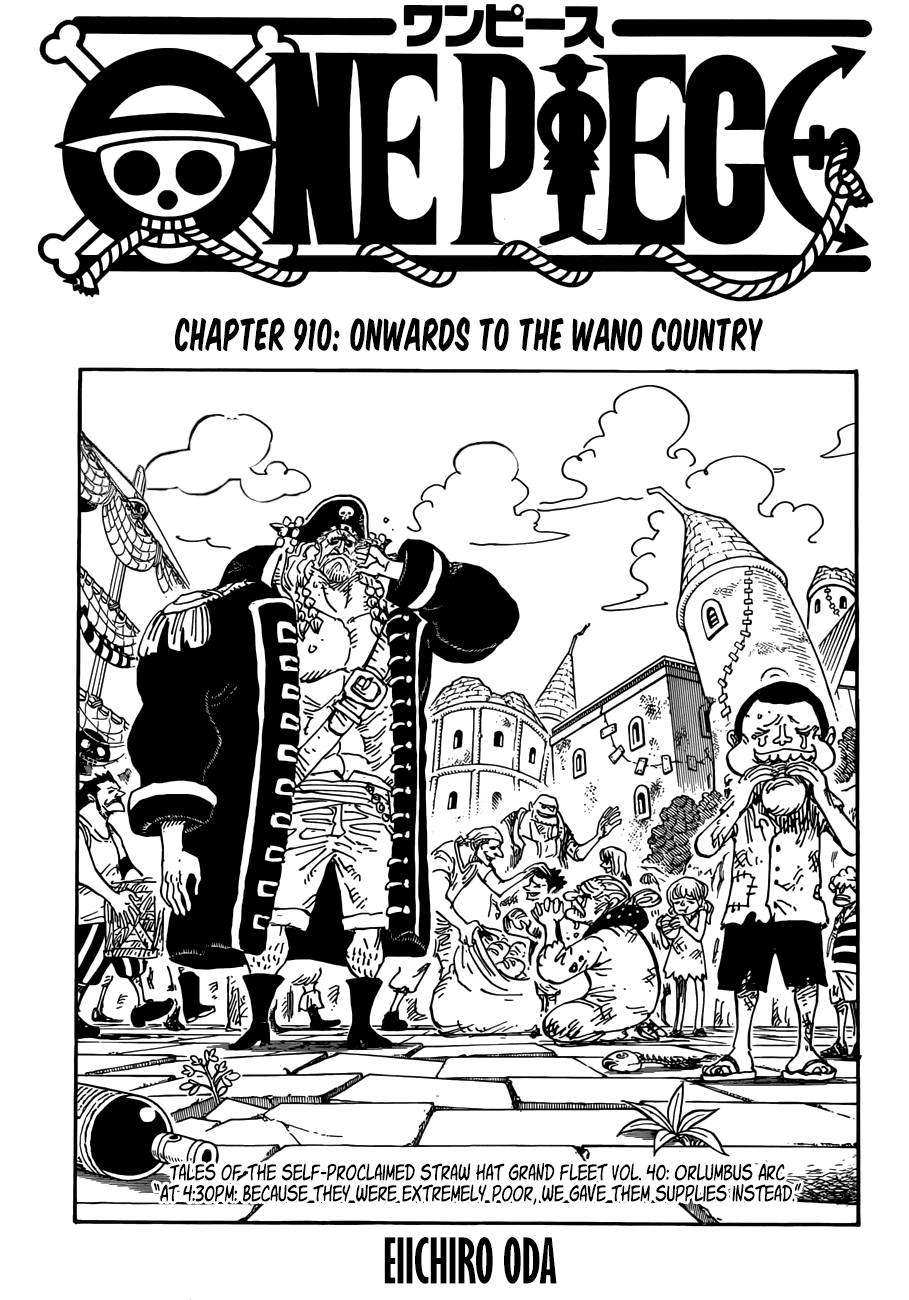 One Piece Tập 910 trang 2