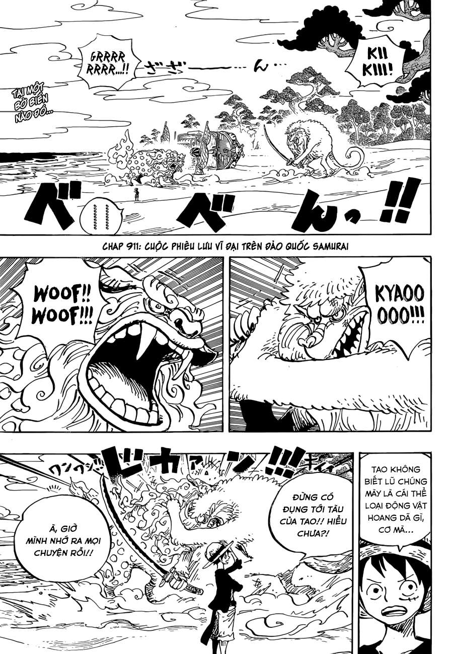One Piece Tập 911 trang 3