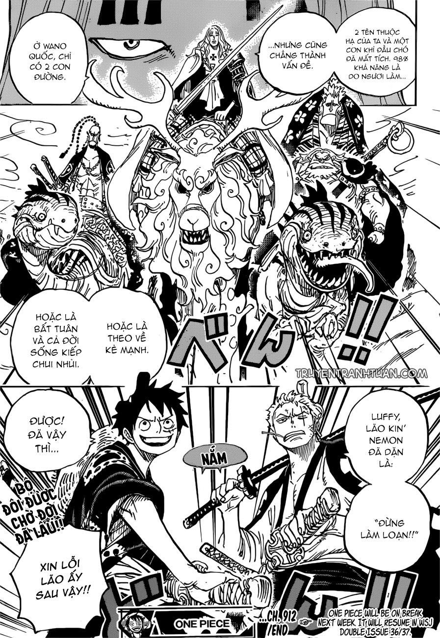 One Piece Tập 912 trang 19