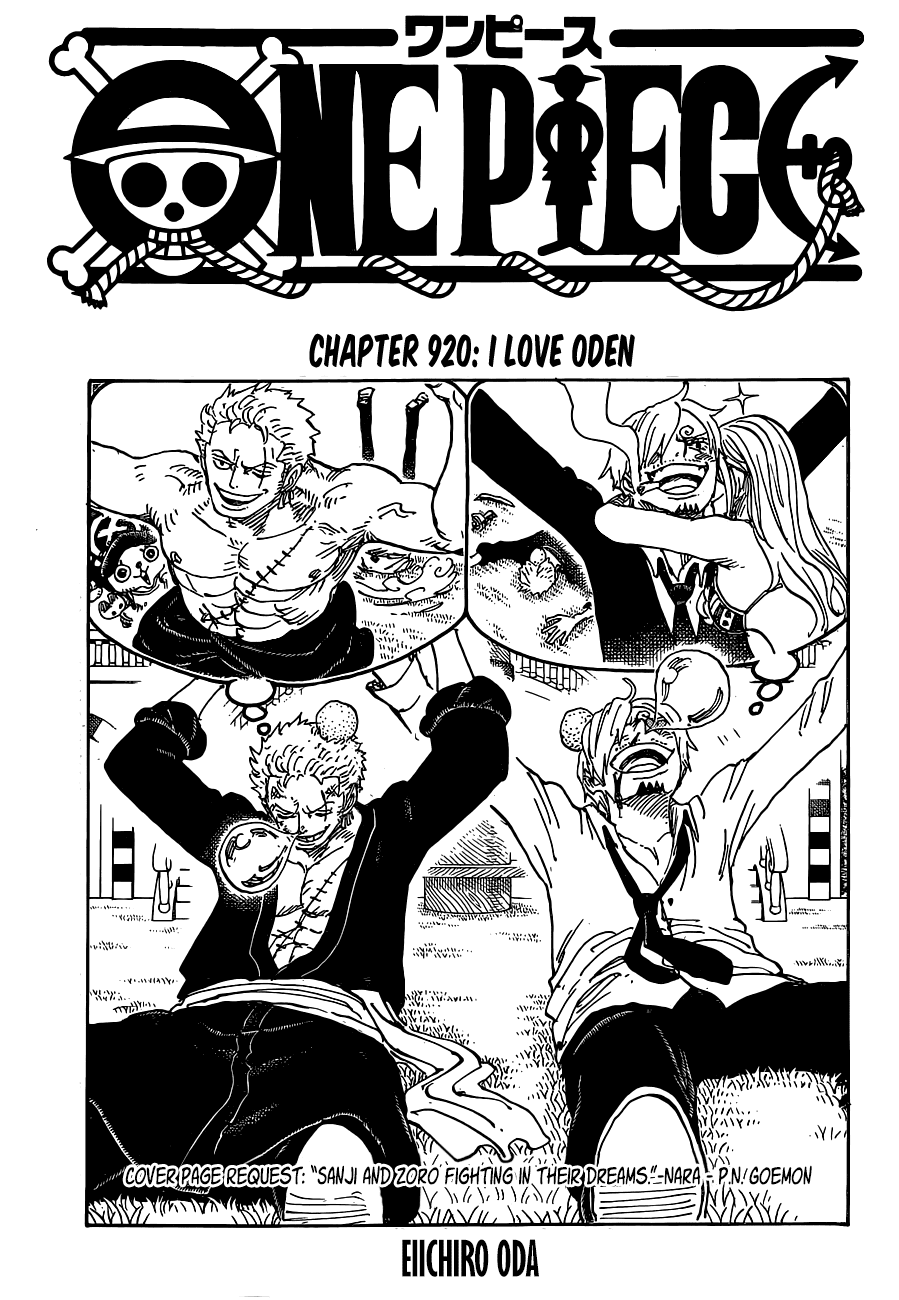 One Piece Tập 920 trang 2