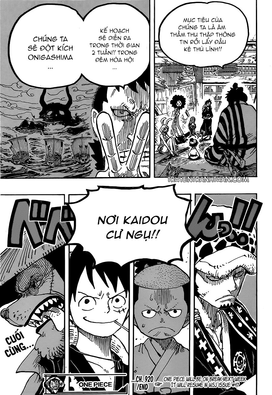 One Piece Tập 920 trang 17