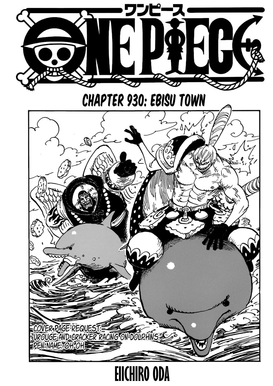 One Piece Tập 930 trang 2
