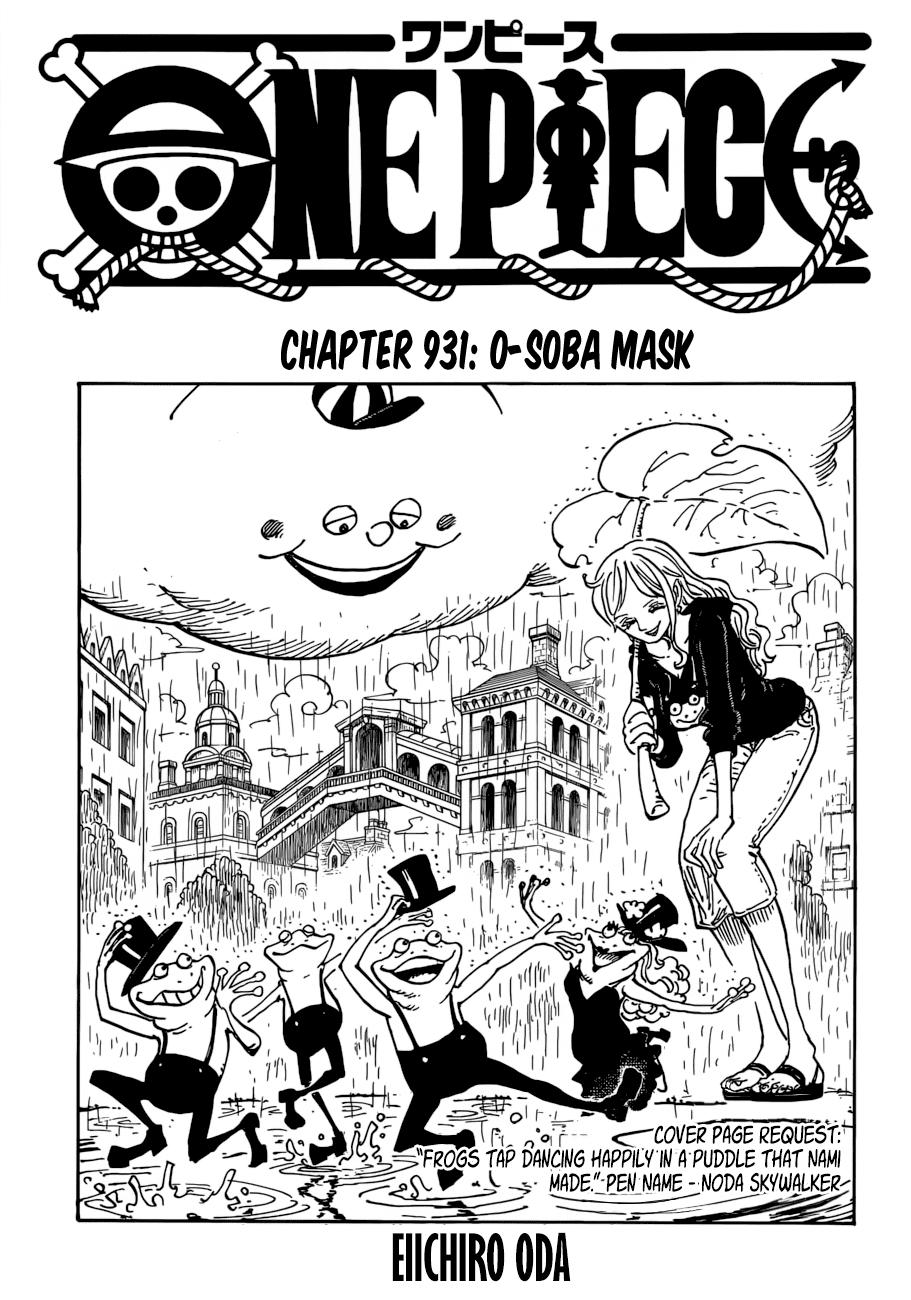 One Piece Tập 931 trang 2