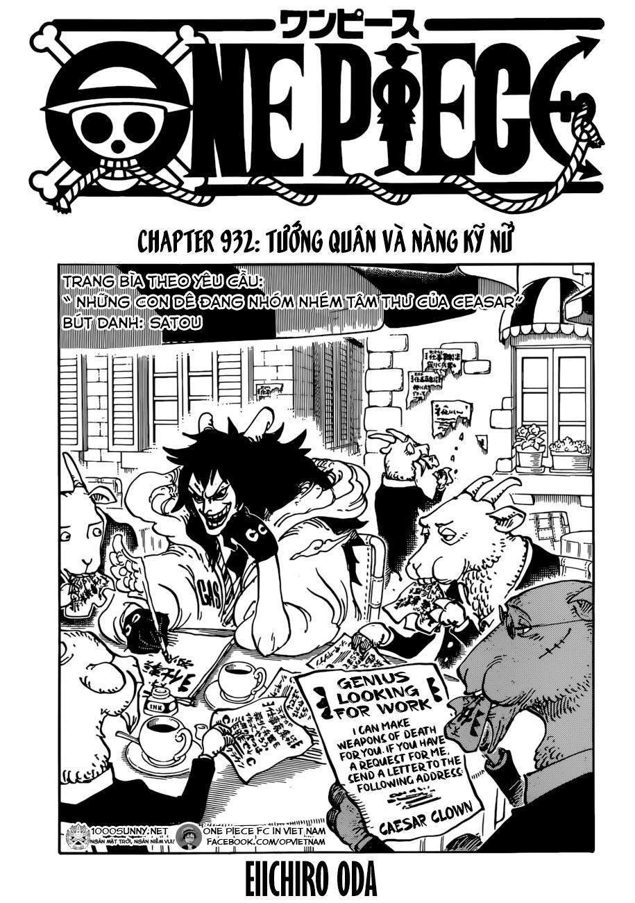 One Piece Tập 932 trang 2