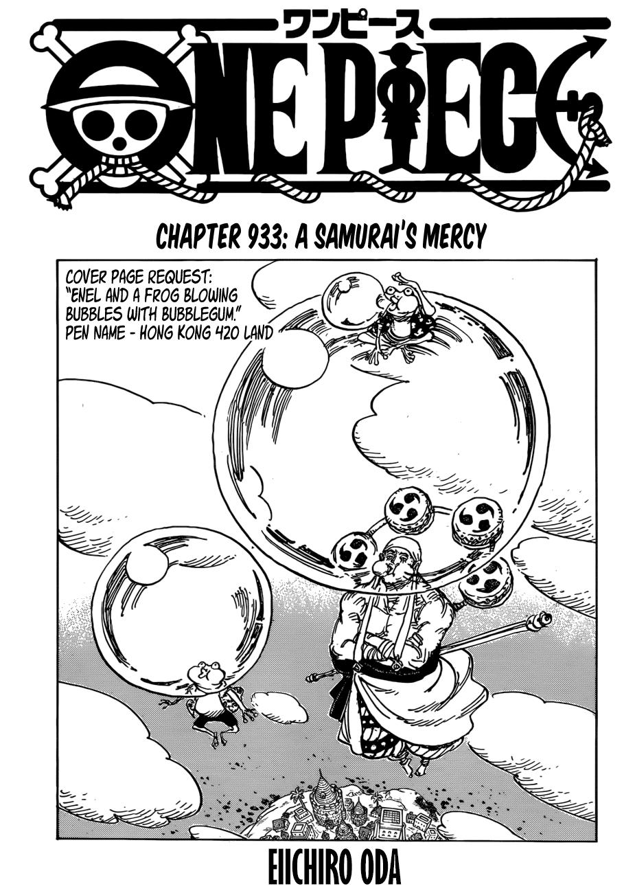 One Piece Tập 933 trang 2