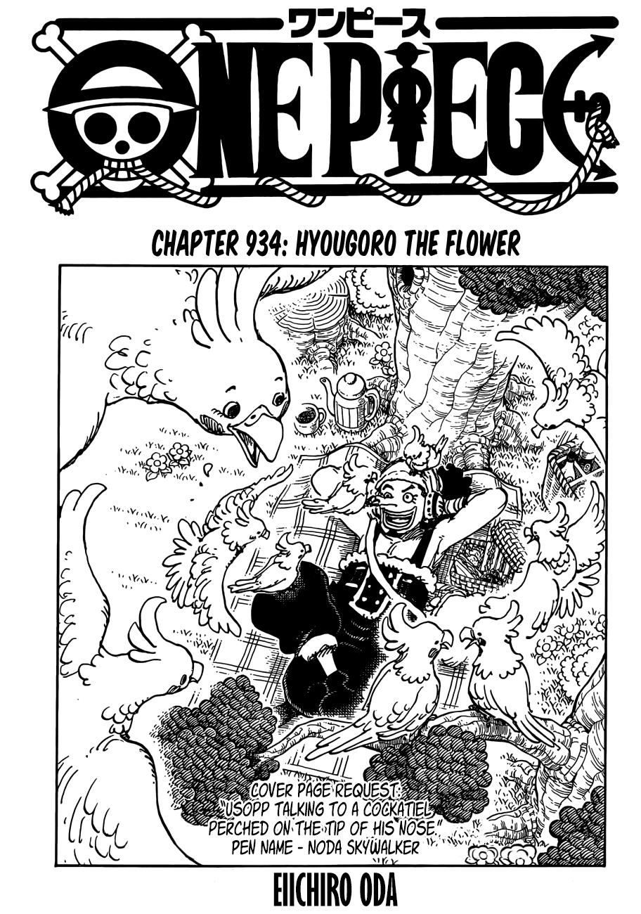 One Piece Tập 934 trang 3