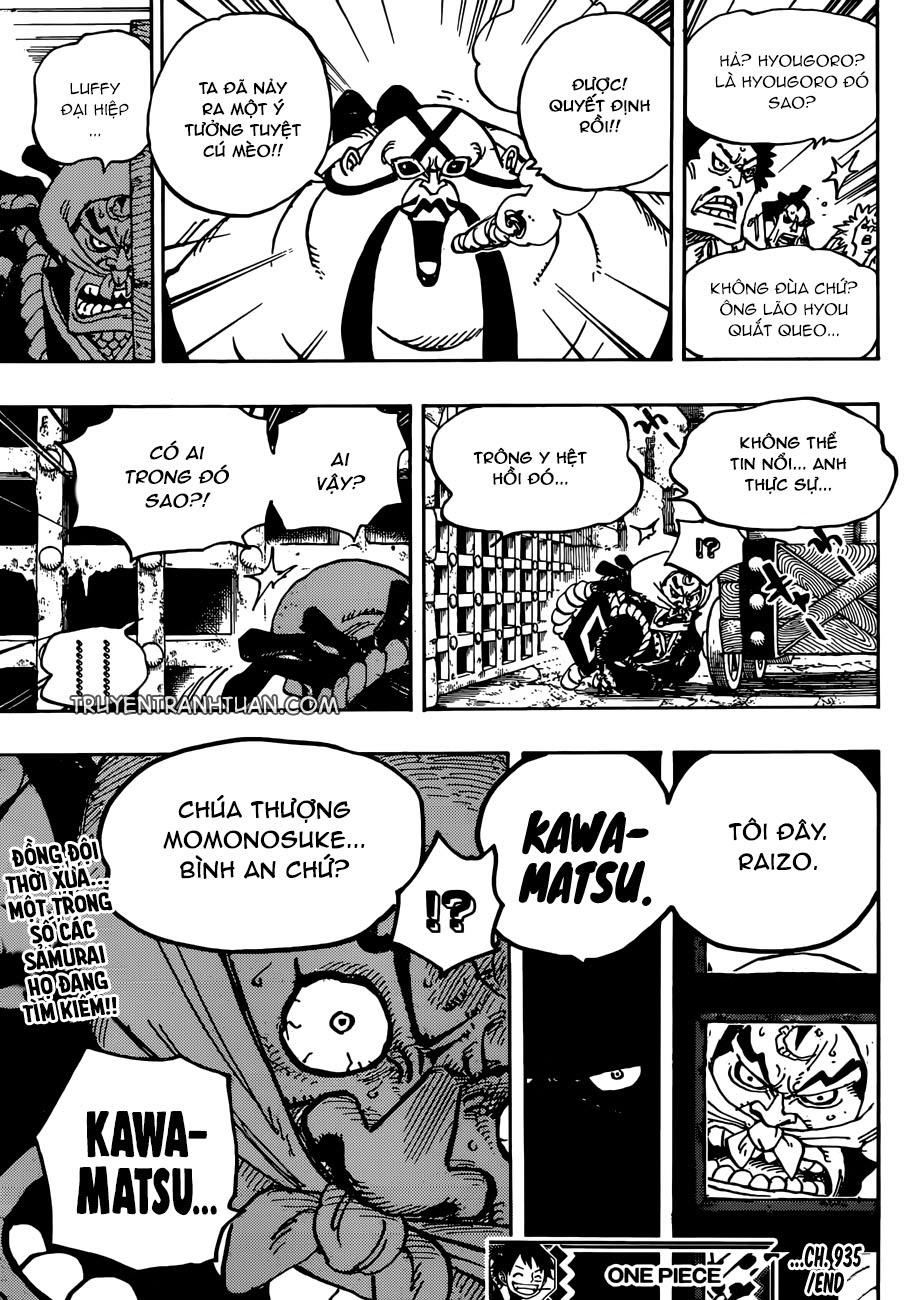 One Piece Tập 935 trang 18