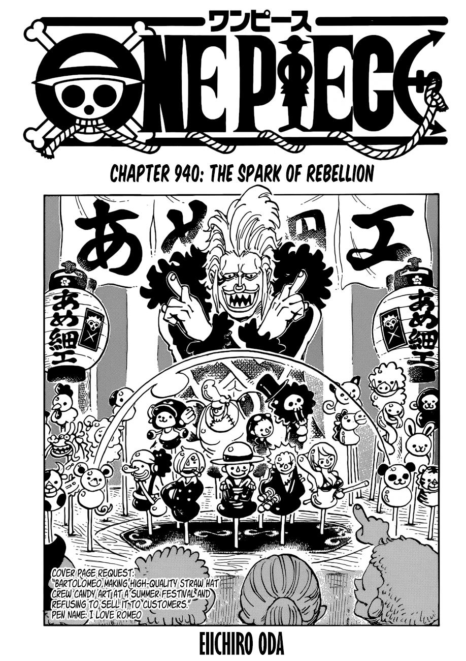 One Piece Tập 940 trang 3