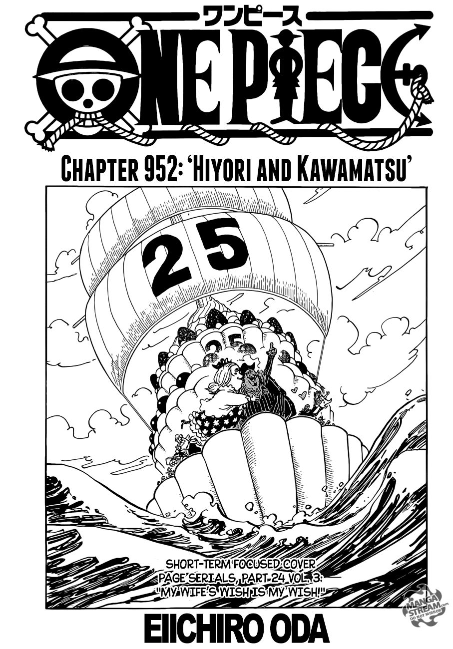 One Piece Tập 952 trang 2