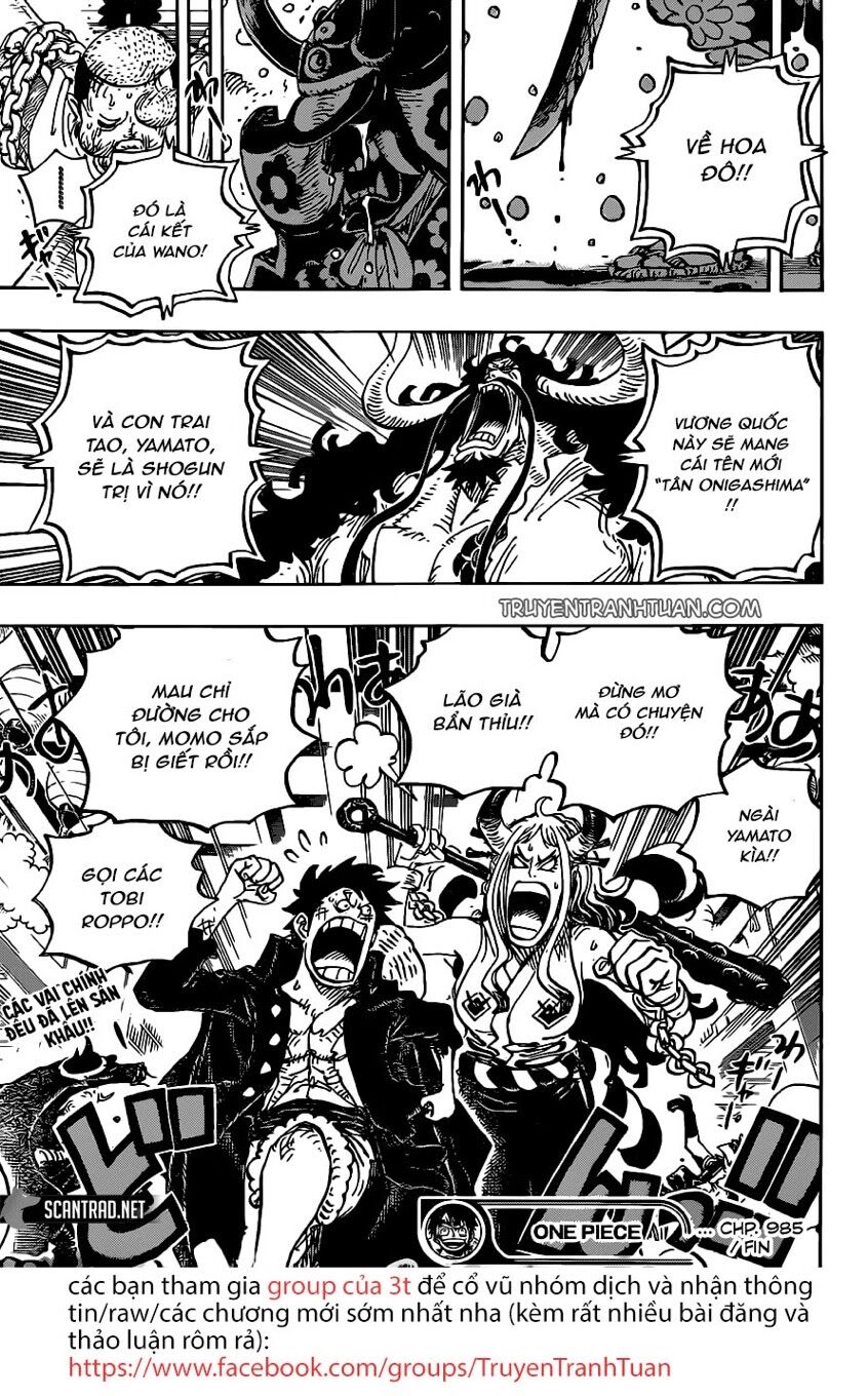 One Piece Tập 985 trang 18