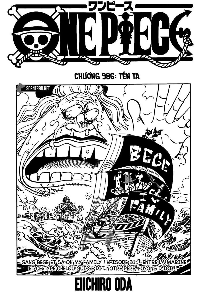 One Piece Tập 986 trang 2
