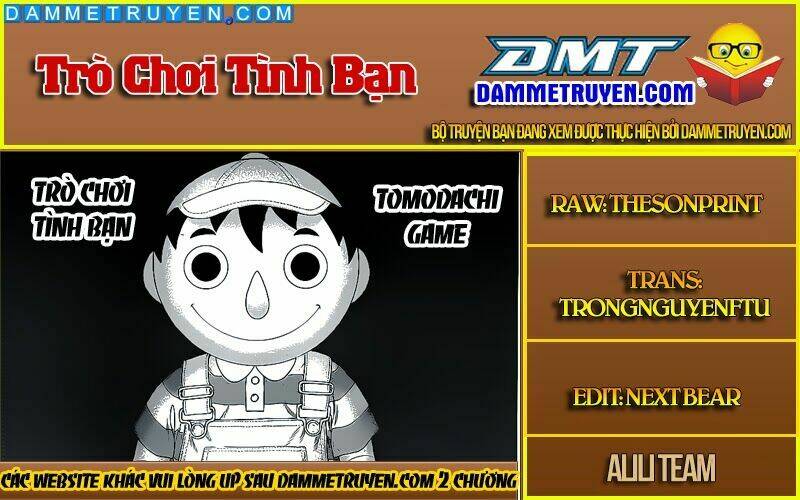 Tomodachi Game Tập 1.1 trang 1